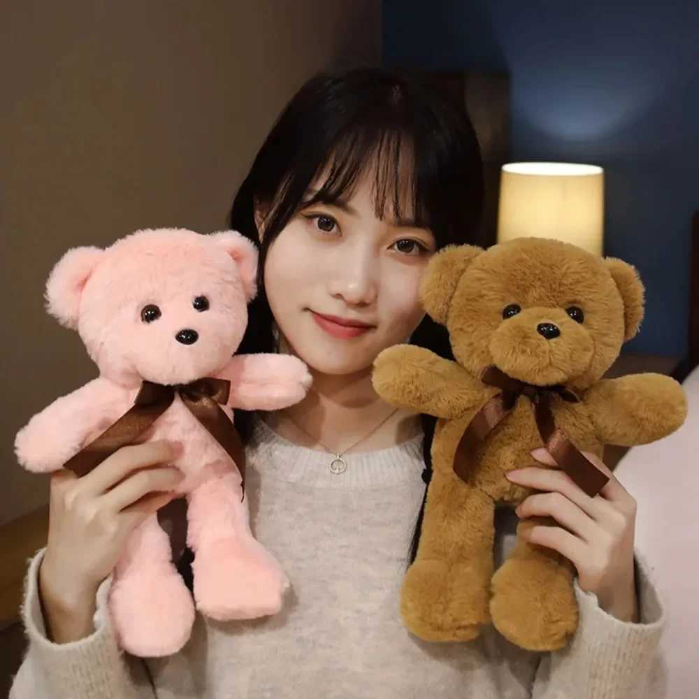 30cm 16 Sles Plush Toy Soft Stuffed Animal Small Pink Gray White Teddy Bear Doll Lovely Birthday Gifts For Girl Boy Free shipping
