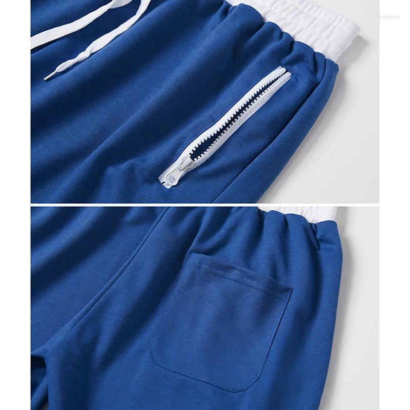Mens Bodybuilding Athletic Summer Stretch Shorts, Cotton Drawstring Shorts for Men, Gym Workout Running Sweatpants USA Size