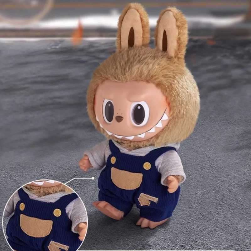 38/40/58cm Labubu Flip With Me Spring Is Wild Vinyl Plush Doll Summer Pulling Fabric Surrounding Collection Decoration Gift Z250208