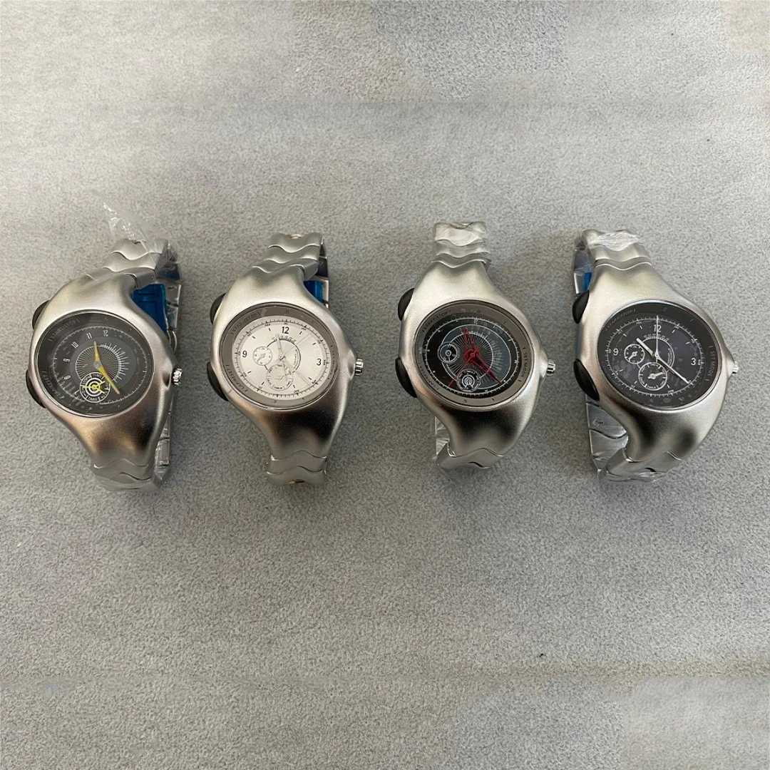 Alien twist watch distorted y2k watch fashion trendy retro watch premium ins sports Niche personality design Quartz Z250207