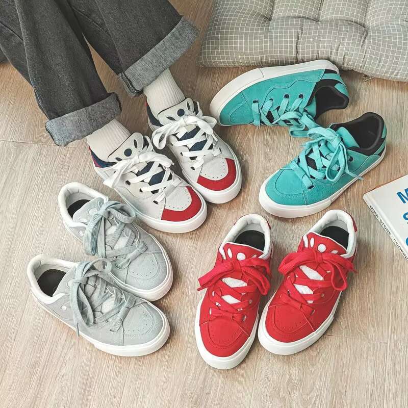 Couple Canvas Spring Retro Fashion Men's Women's Breathable Flat Board Outdoor Street Sports Casual Shoes