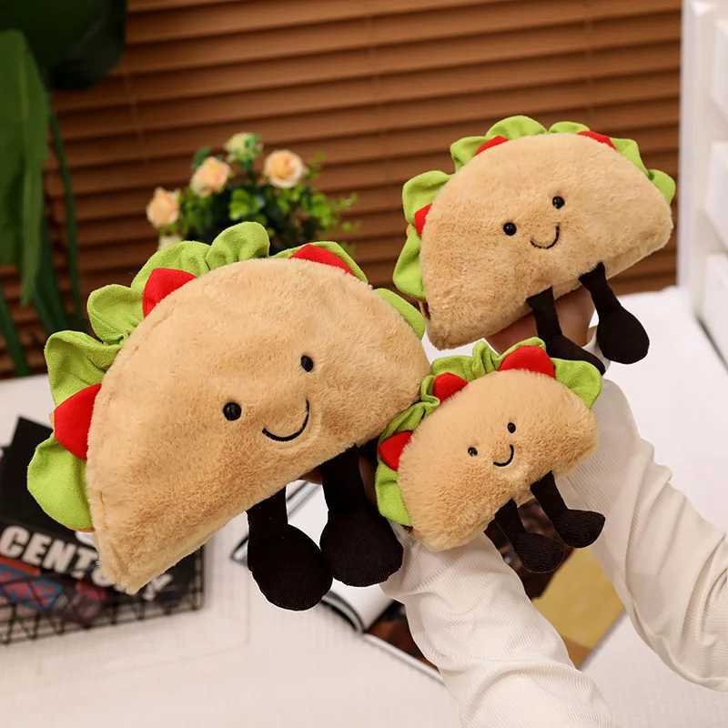 Silation Mexico Taco Plush Toys Stuffed Bubble Tea Soft Fruit Drink Doll Sofa Cushion Birthday Gift Present Free shipping