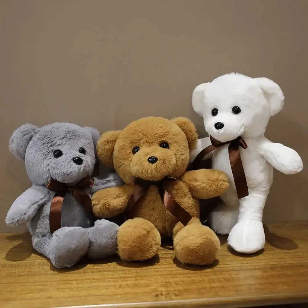 30cm 16 Sles Plush Toy Soft Stuffed Animal Small Pink Gray White Teddy Bear Doll Lovely Birthday Gifts For Girl Boy Free shipping