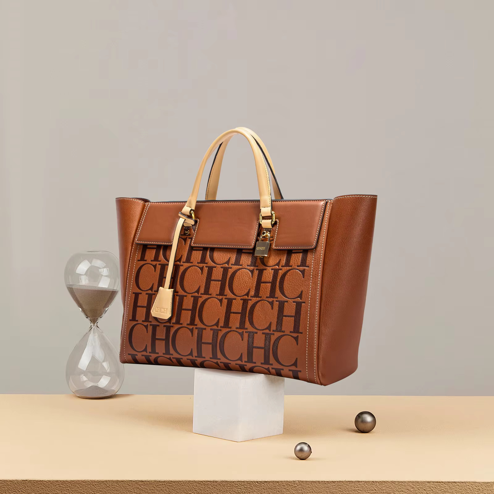 Exquisite Retro Functional Multi Ocn Wer Women's New Large Capacity Handbag