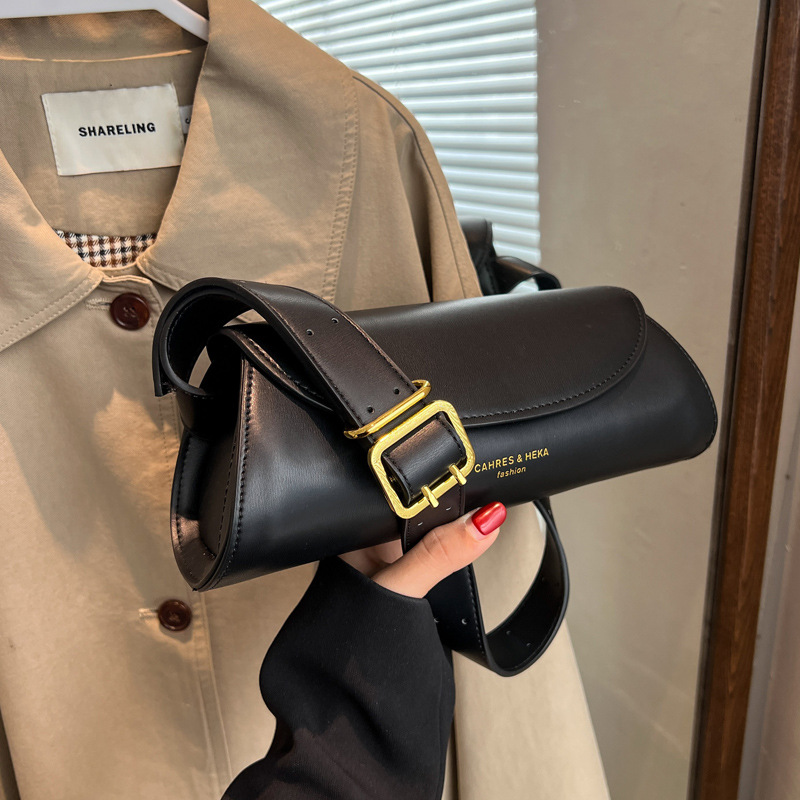 Chic Crossbody Mini Bag for Ladies - Sophisticated Strapover Style