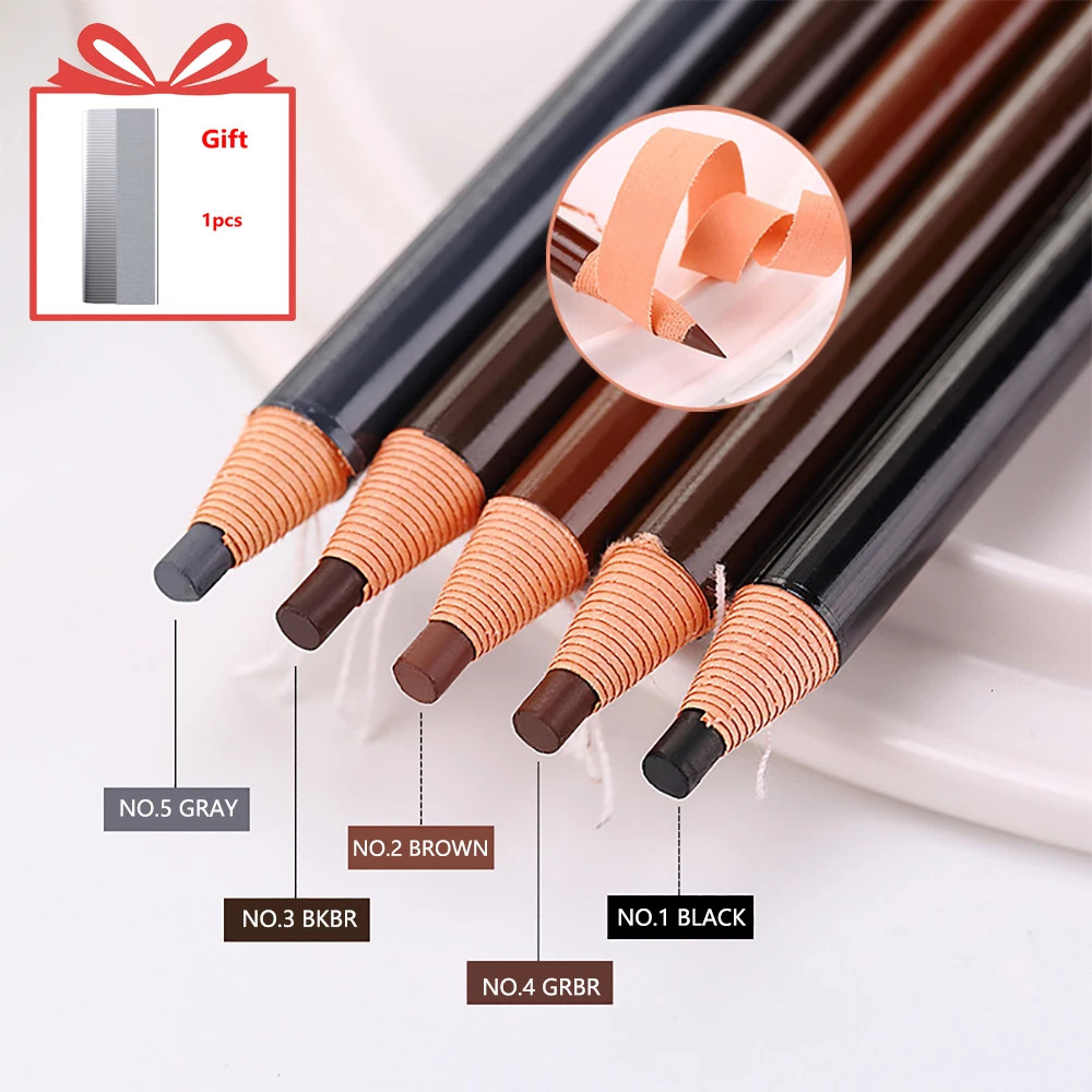 Eyebrow Pencil Waterproof Enhancers Long Lasting Brow Cosmetics Professional Makeup Lift Feather 250108