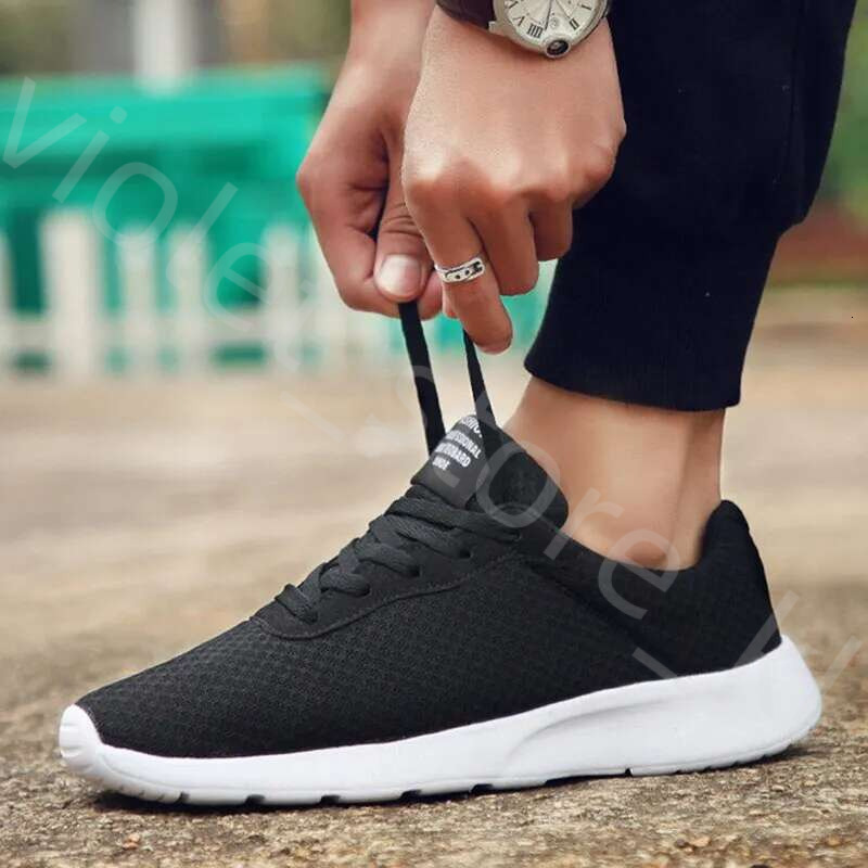 Men Sports Shoes Running Shoes Comfortable Breathable Walking Sneakers For Men Tenis Lightweight 156