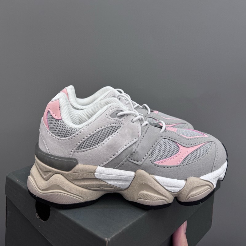 Designer Kids Running Shoes toddler Sneakers youth boys girls pink blue Shoe Runner GREY Black White Sports Trainers