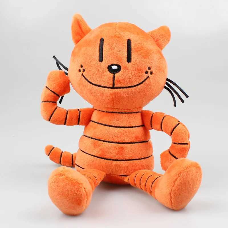 Dog man toy cat Lil Petey fed soft plush doll bark knight spinning low he decorates childrens birthday gifts Y250208 Y260128