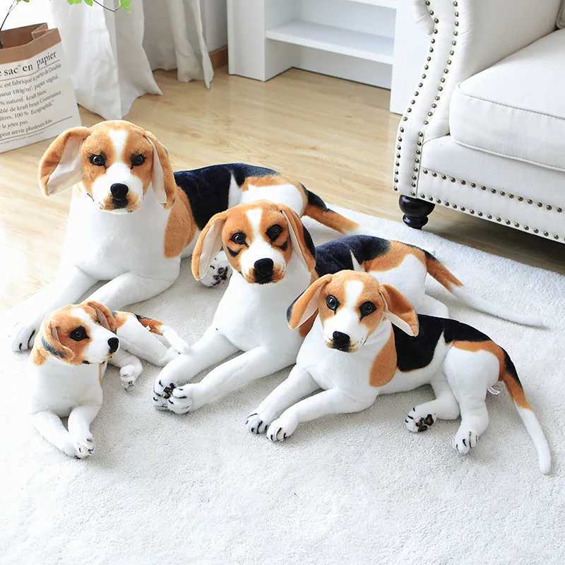 DalmatianPlush Dog Toy Restic Stuffed Animals Wolfhound Plush Toys Gift For Children Home Decor Pet Store Promotion Mascot Z250208