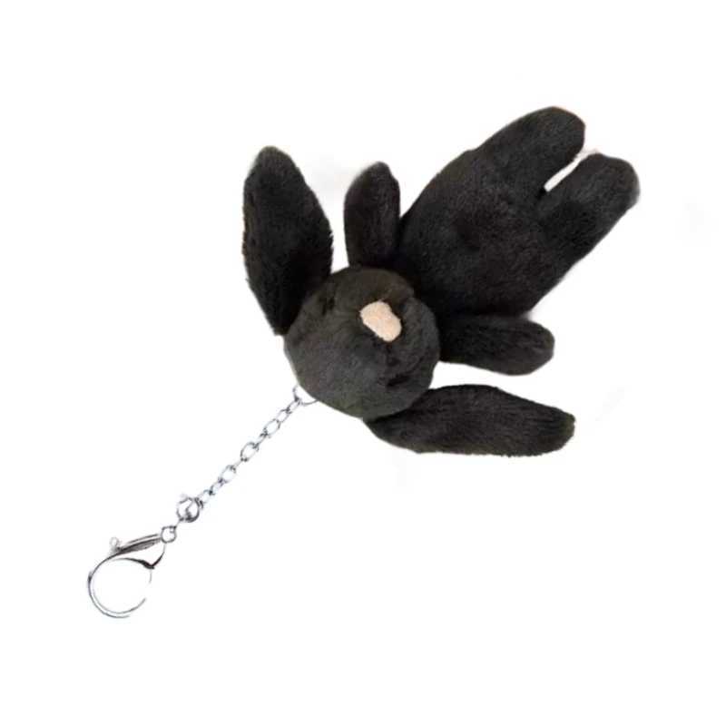 Carto Rabbit Keychain Wens Bag Wallet Purse Pendant Charm Fun and Unique Accessory for Phe Bags and Keys Y250208