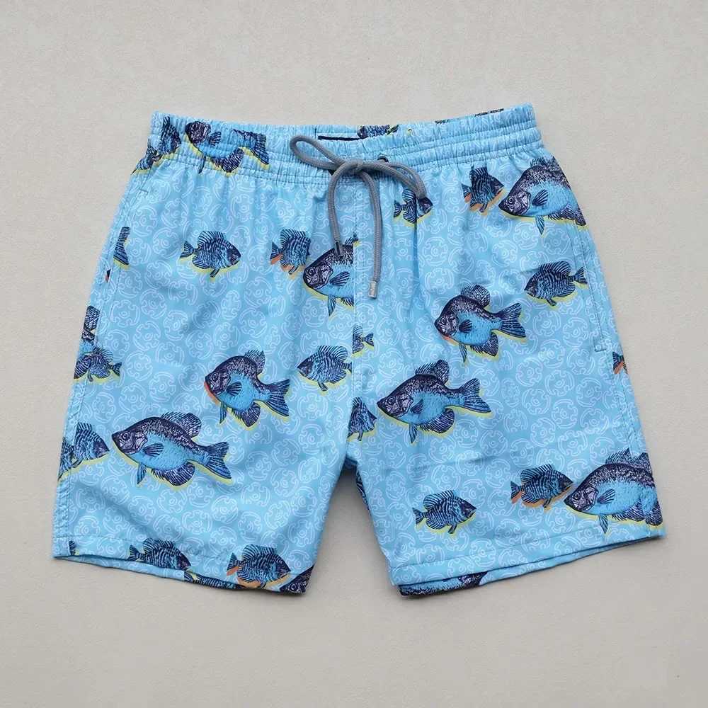 Women's Shorts Brand Vilebre Beach Surfboard Shorts Mens Turtle Swimsuit Hawaiian Shorts Mens Underpants Beach Shorts Sport z250209