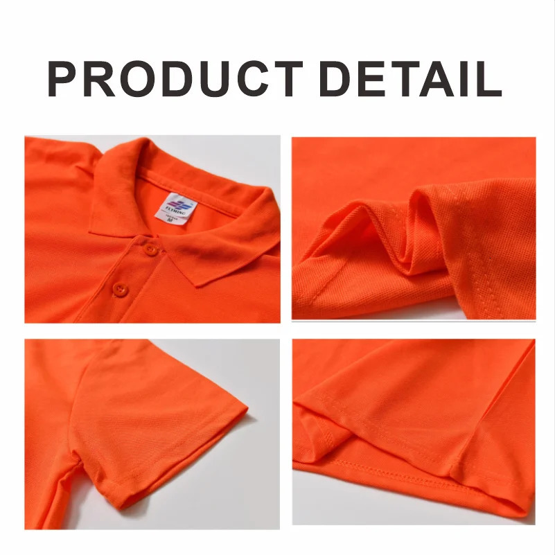 Summer Casual Breathable Polo Shirts Company Custom Print Embroidery Personalized n Men And Women ShortSleeved Tops 250121