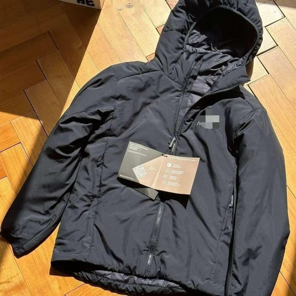 Arctyrx Jacketmens Hooded Arctyrx Windbreaker Coat Designer Zipper Sweatshirt Atom LT Waterproof Cotton Clothing Printing Thicken Arc Terryx Jackets Fallow 467