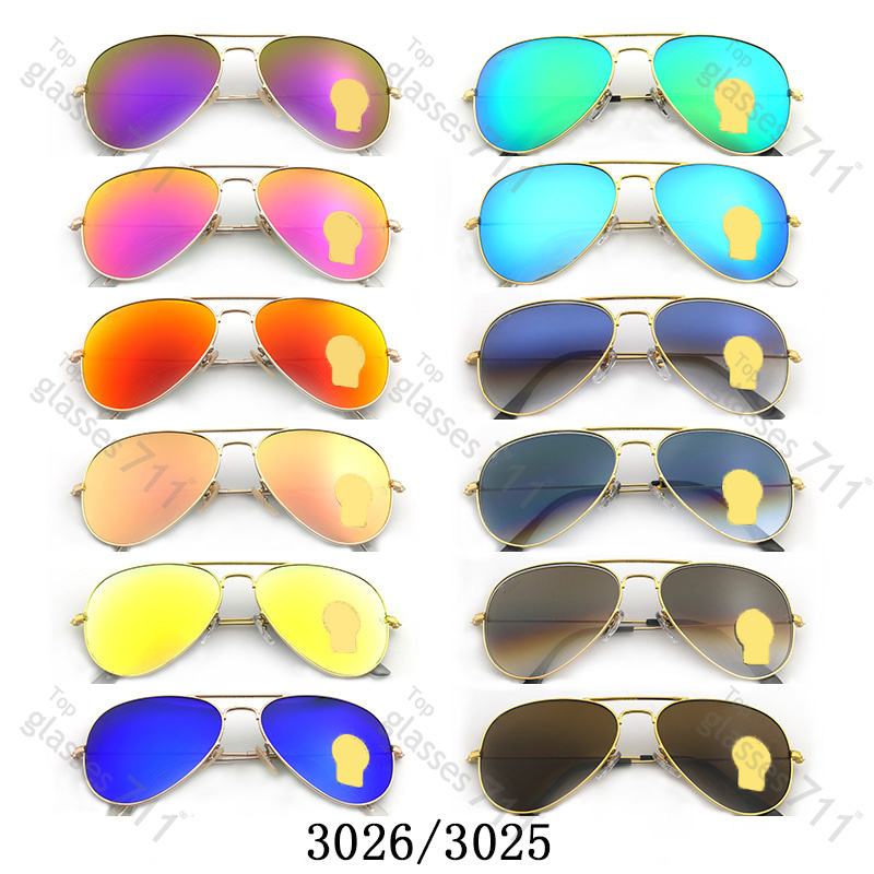 Mens Polarizd designer sunglasses for women oversized luxury eyeshades sun glasses Lunette de Soleil zonnebril aviation Pilot sunglass Adumbral with box 30253026