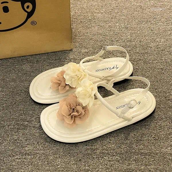 Sandals Flat Sandal Shoe 2025 Summer Women's Heels All-Match Without Girls Fashion Gladiator Clear Rome ral wer Scandals hurenlakeshoes hurenlake
