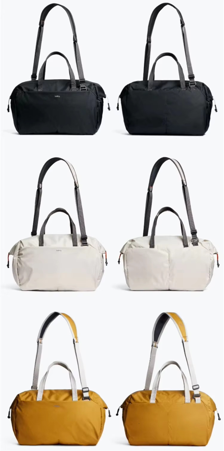 Bellroy Australia Lite Duffel 30L Light Yoga Sports Travel Bag Large Capacity Lage Handbag Nylon Casual BagVoyage