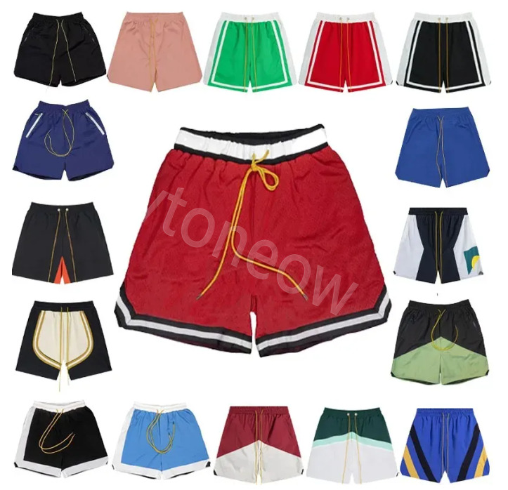 2025 mens shorts designer shorts summer fashion beach pants men high quality street draw rope letter hip hop Shorts pants loose Quick drying pants US Size S-XL