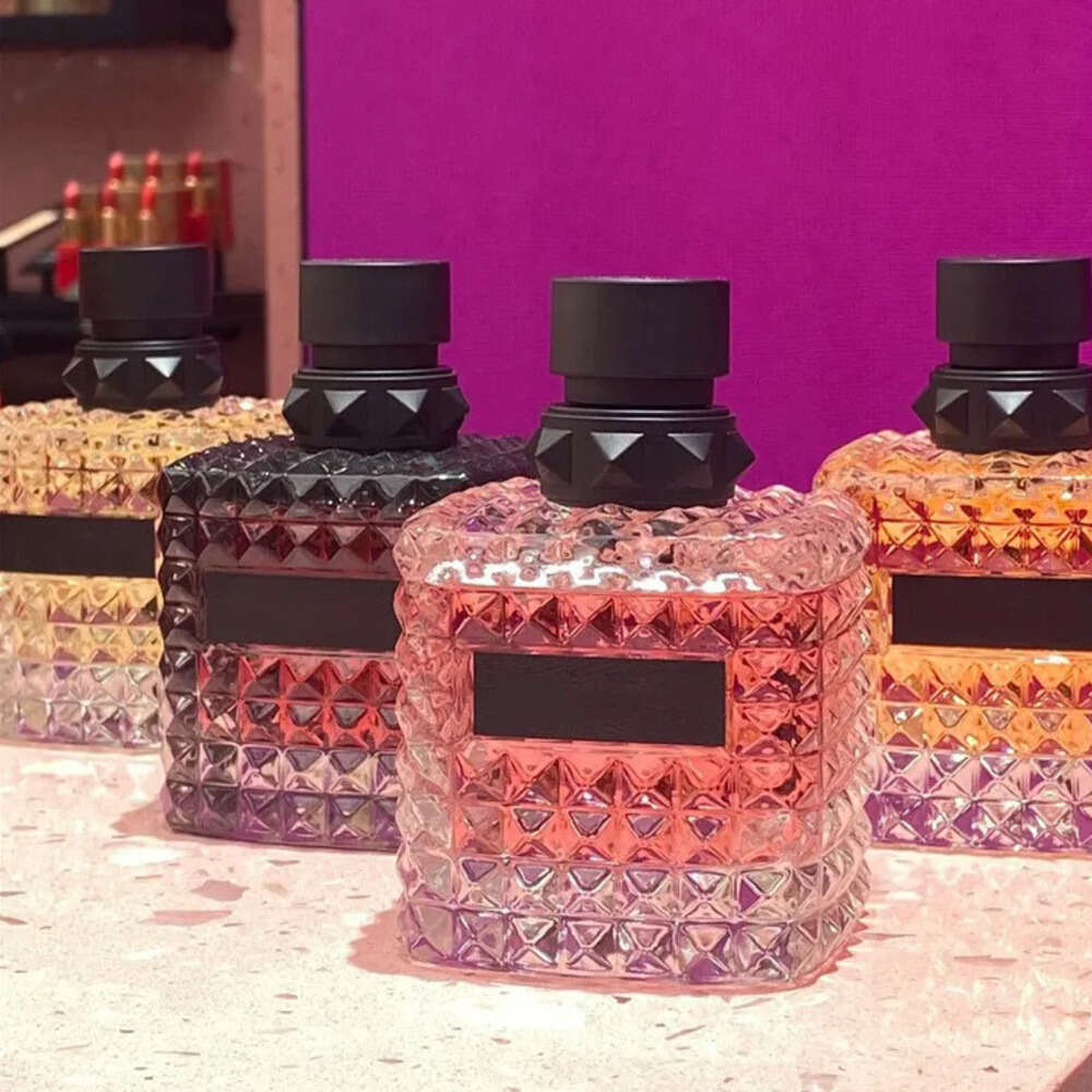 Fragrance Born in Roma Man Women Perfume 75ml 90ml 100ml Eau De Parfum Intense Long Lasting Time Good Smell EDP Lady Girl Perfumes Cologne Body Mist Spray Fast