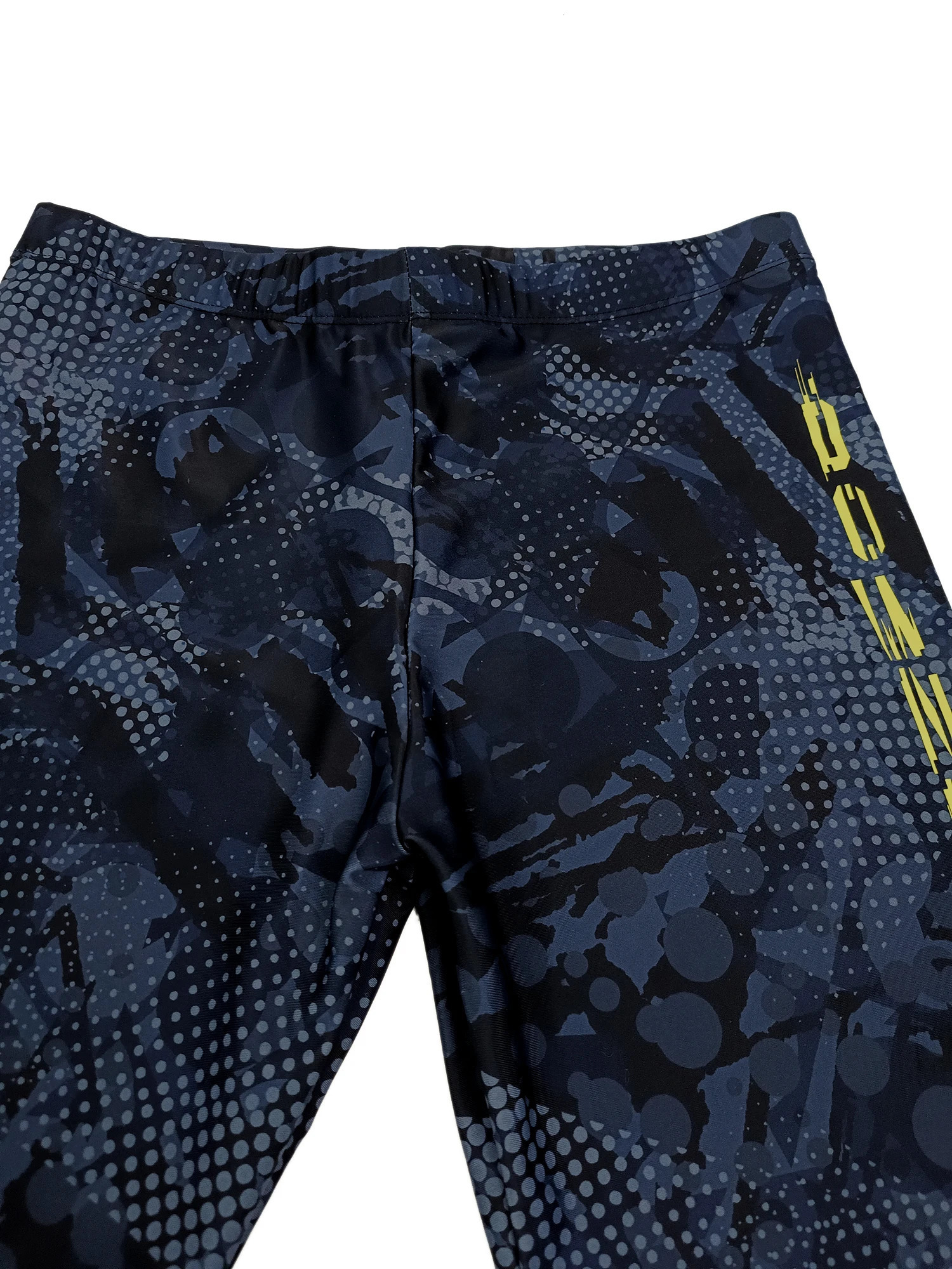 Professional Mens Swimming Trunks Shorts Long to Knee Competitive Swim Swimsuit Men Pant Quick dry Printed Plus Size Z260313