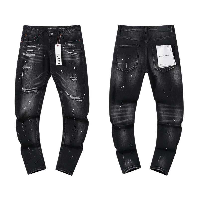 Washed 2025 Arrival Jeans Pants High Quality Trousers Men WomanVintage Black CasualT250208