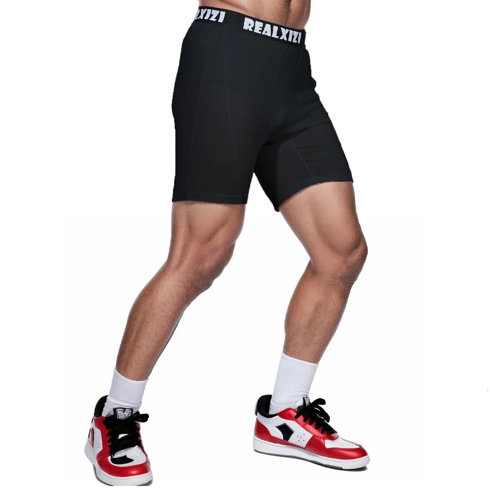 Compressed running and short distance training tight fitting sportswear mens gym fast drying fitness slow jogging exerc 250206Z