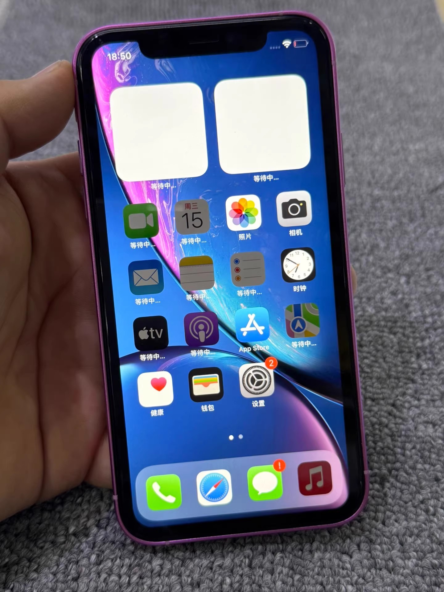DIY iPhone Original Unlocked iphone Xr convert to iphone 16 Cellphone 3G RAM 64GB 128GB 256GB ROM Mobilephone face id