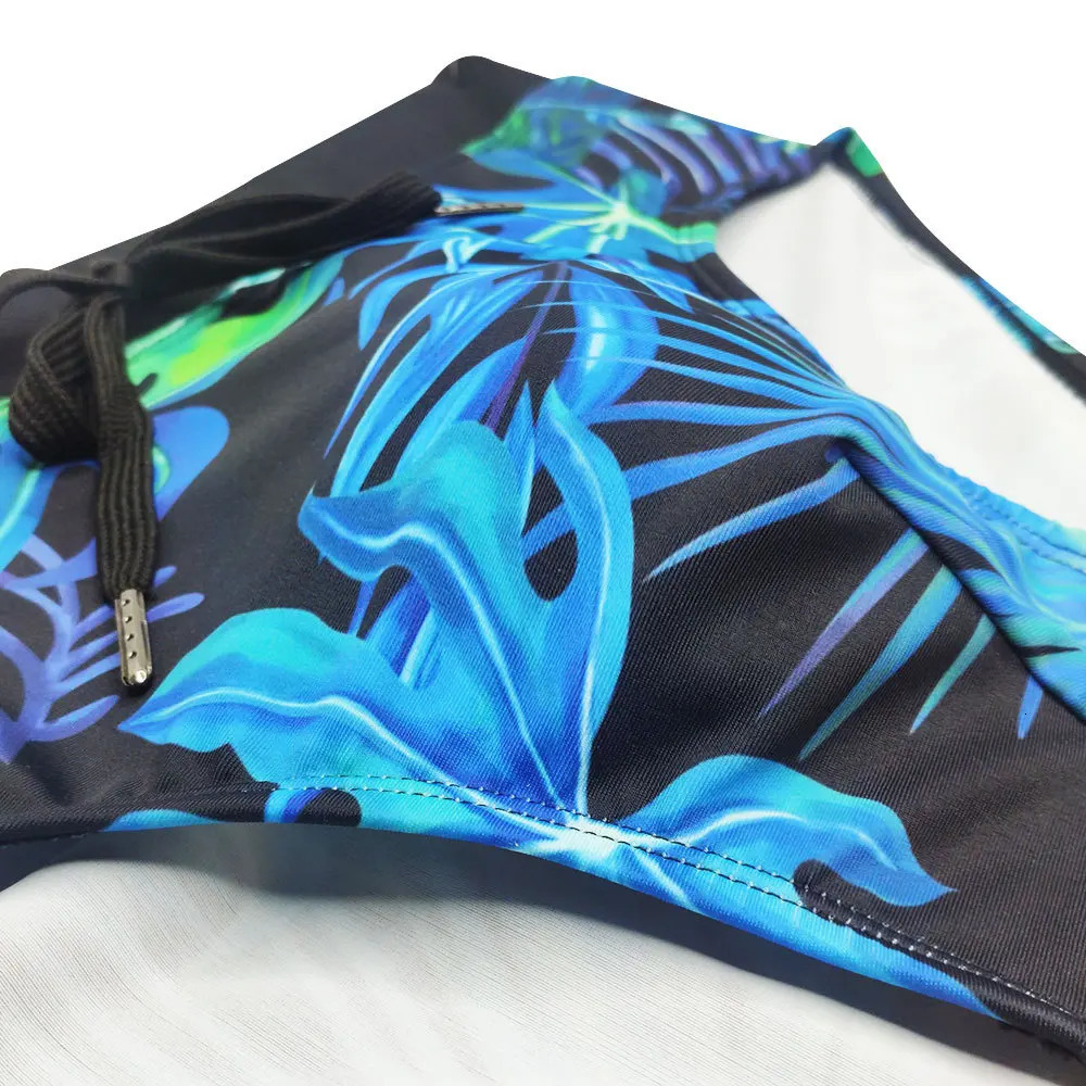 Summer Mens Trunks Low Waist Bikini Trunk Sexy Swimsuit Quick-Drying Push Pad Shorts Beach Swimming Surf Plus Size Z260312