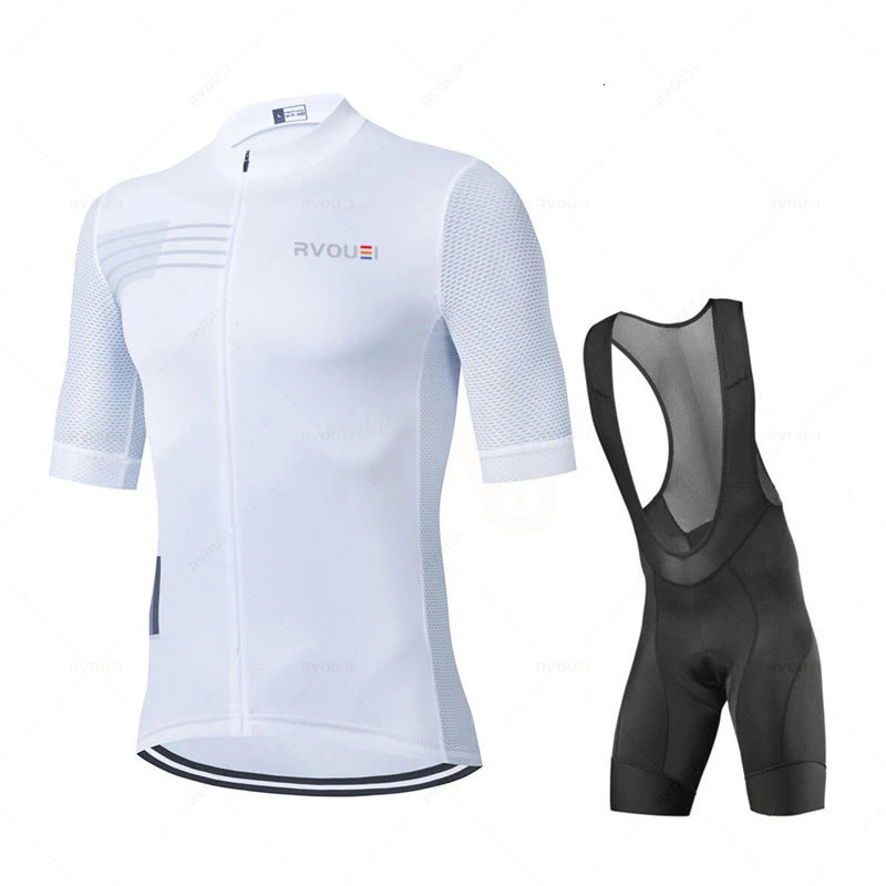 Bicycle Jersey Kit Team Bike Uniform Short Sleeve Quick Dry Cycling Clothing MTB Bib Shorts Set Ropa Ciclismo Hombre 250117