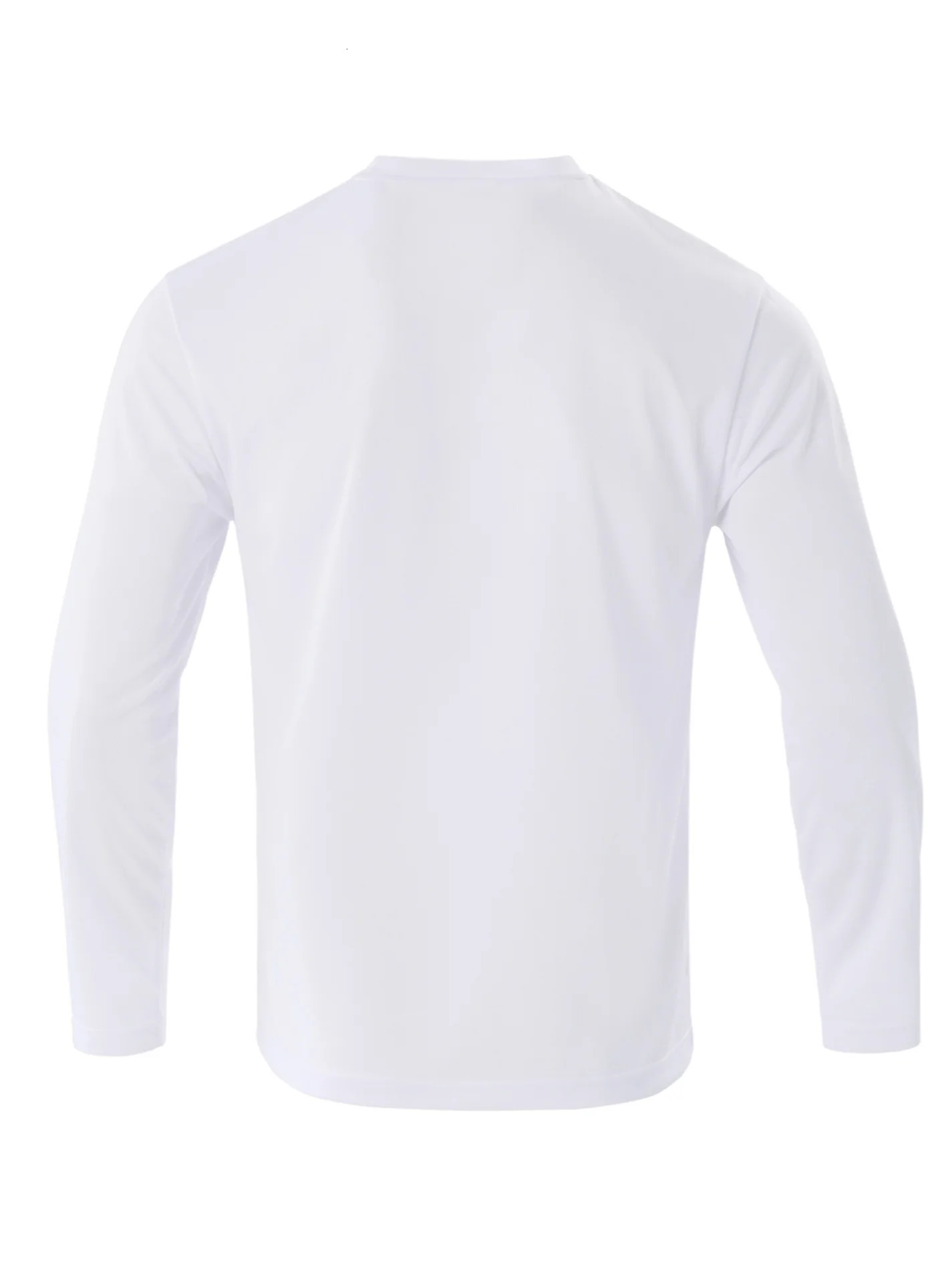 Mens Casual Plain Tshirt LongSleeved Fashion Fitness Blouse 250120