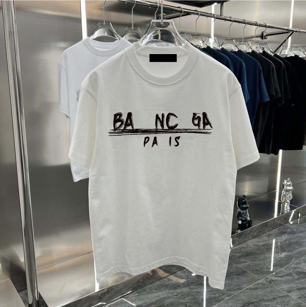 Summer Men's T-Shirts designer tee luxury flocking letter tshirt t shirt Classic fashion green Women's T-Shirt short Sleeve casual cotton t-shirt tops