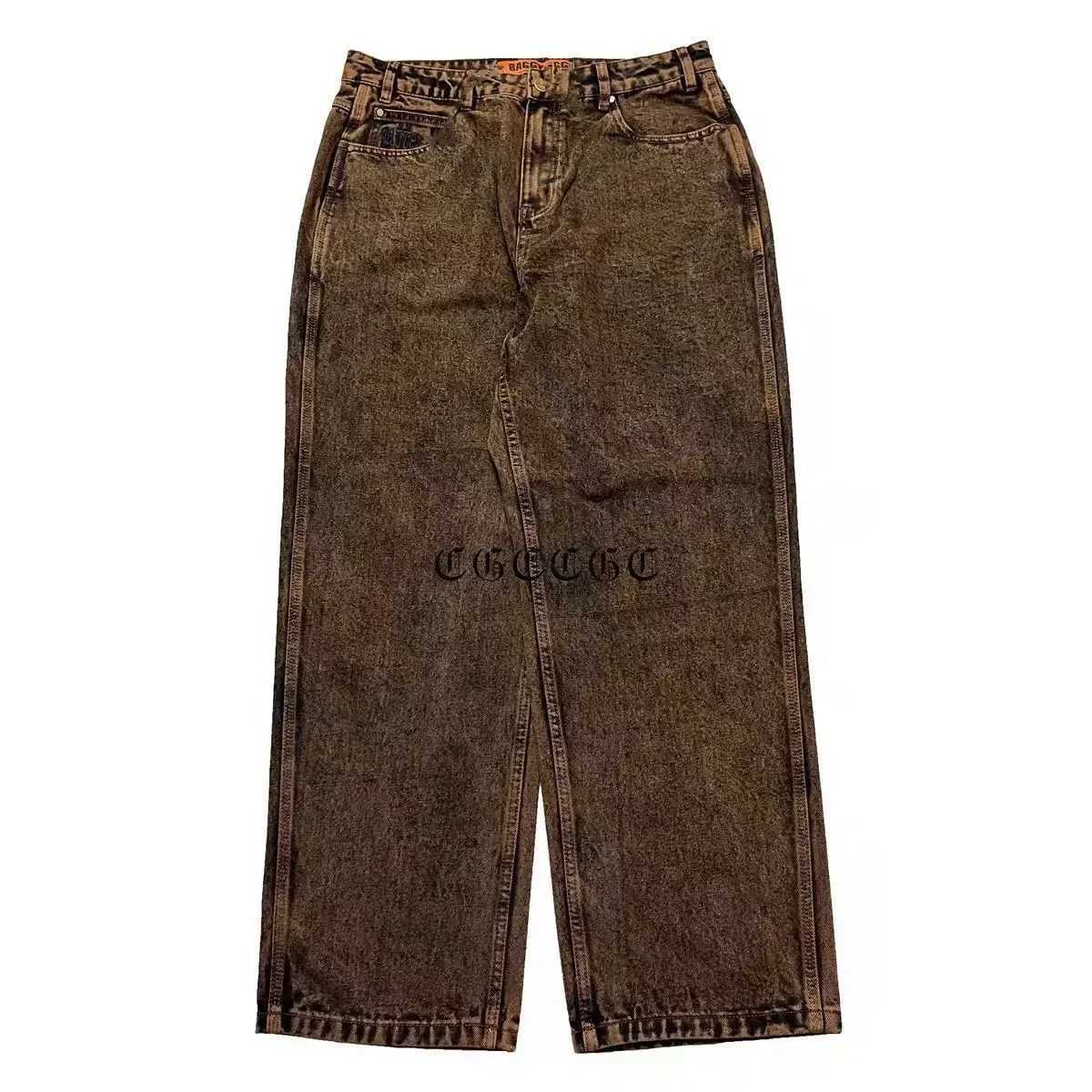 Australian Skateboard Jeans Butter Goods Hip Hop Skating Hip Hop Wearing Heavy American Retro Embroidered Skateboard Men Pants.T250208