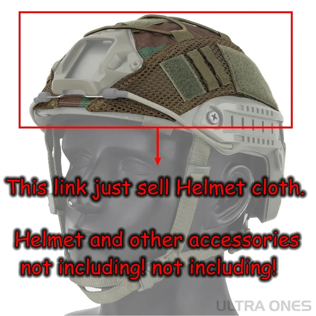 Tactical helmet cover for fast MH PJ BJ helmet accessories 250207
