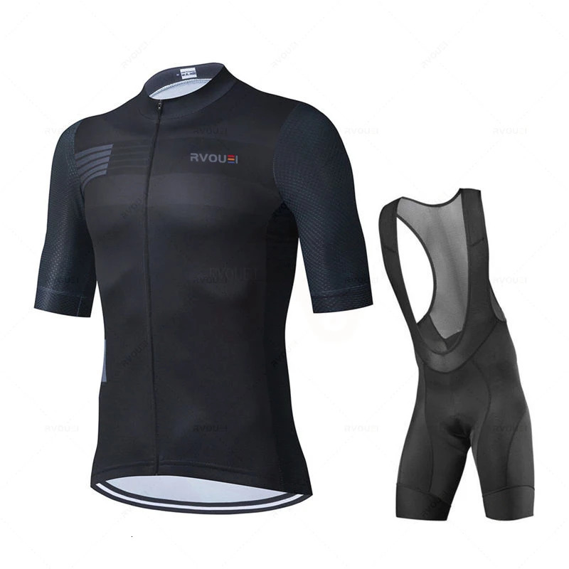 Bicycle Jersey Kit Team Bike Uniform Short Sleeve Quick Dry Cycling Clothing MTB Bib Shorts Set Ropa Ciclismo Hombre 250117