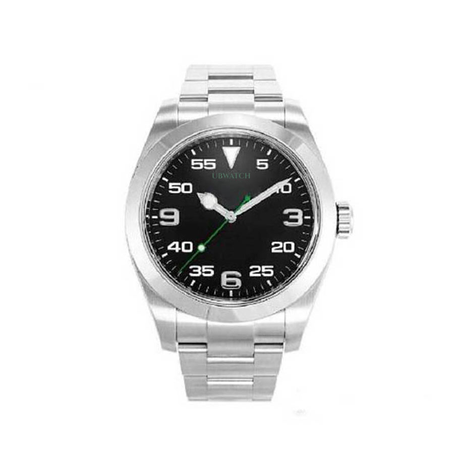 ST9 Watch Air Black Dial 40mm Mechanical movement Dial Stainless Steel 904L Fashion Watches