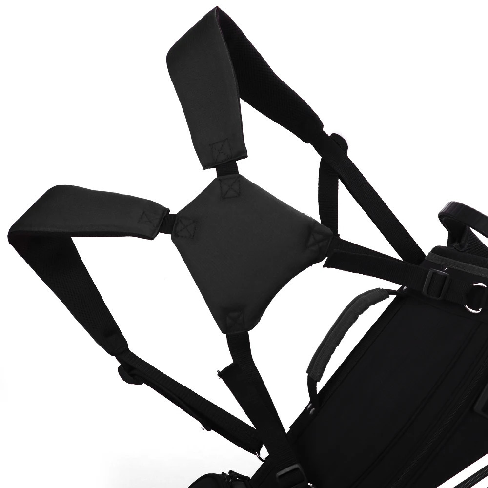 Golf Bag Strap Replacement Comfort Double Shoulder Adjustable Padded Carrying 250118