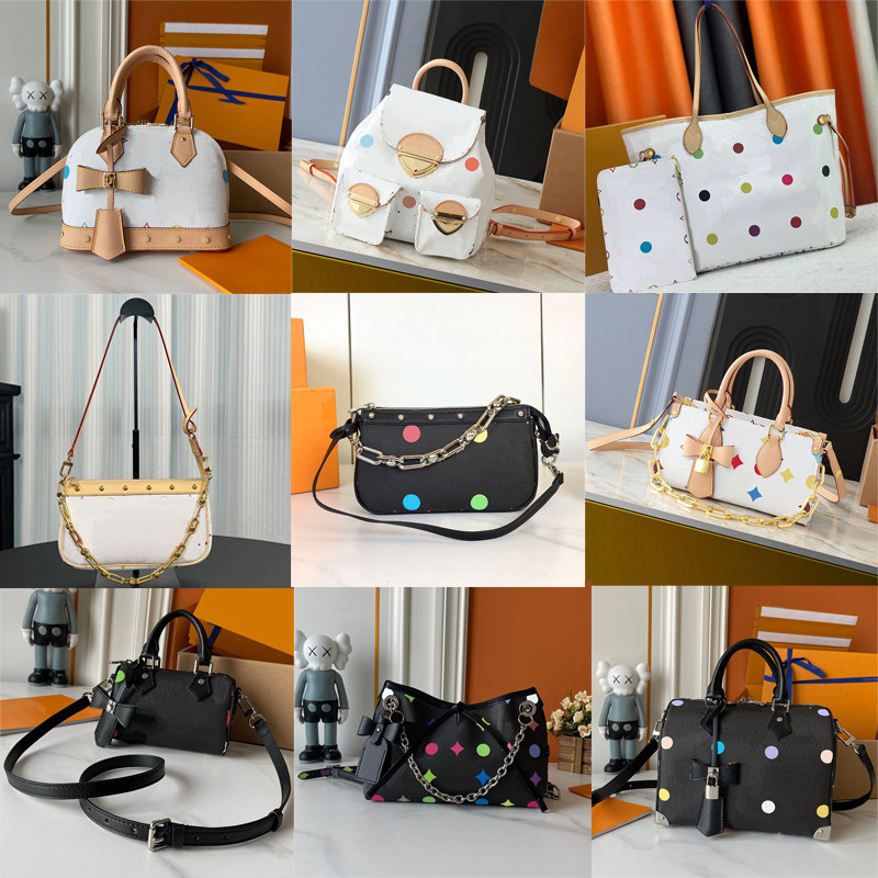 Designer TM Pochettes chain Murakami Takashi women handbag high quality Shoulder underarm bag Clutch wallet Hobo purses ladies Satchels handbags