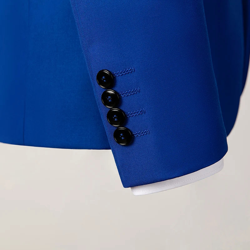 Royal Blue Mens Suit Jacket Business Formal Coat Men Slim Blazer Black Red Coats Grey Purple Costume Homme M-6XL 250208