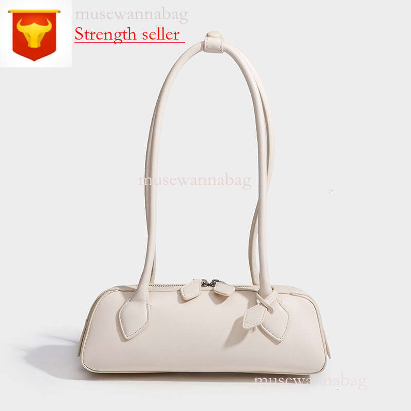 Top Quality Designer Bags Teckel Bags Leather Shoulder Bagbags Women Handbags Fashion Baguette Armpit Bag Long Profile Double Zipper Opening Closing 2