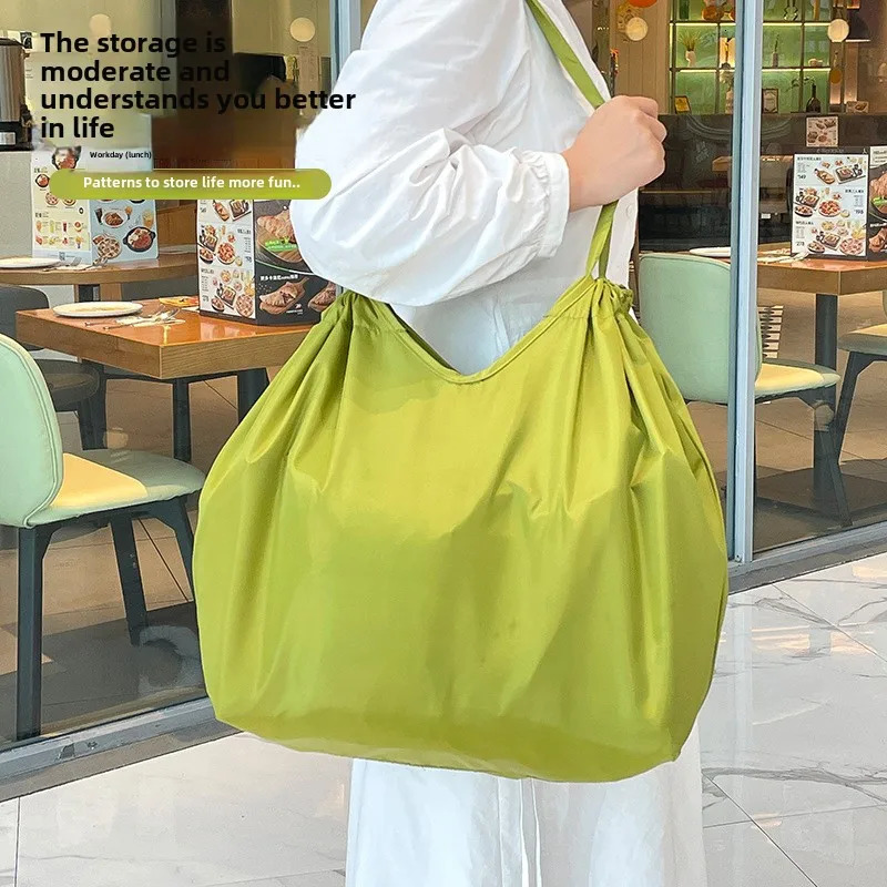 Foldable Storage Bag Travel Large Capacity Outdoor Portable Sundries Storage Bag Multi-Functional Waterproof Shopping Bag 250207