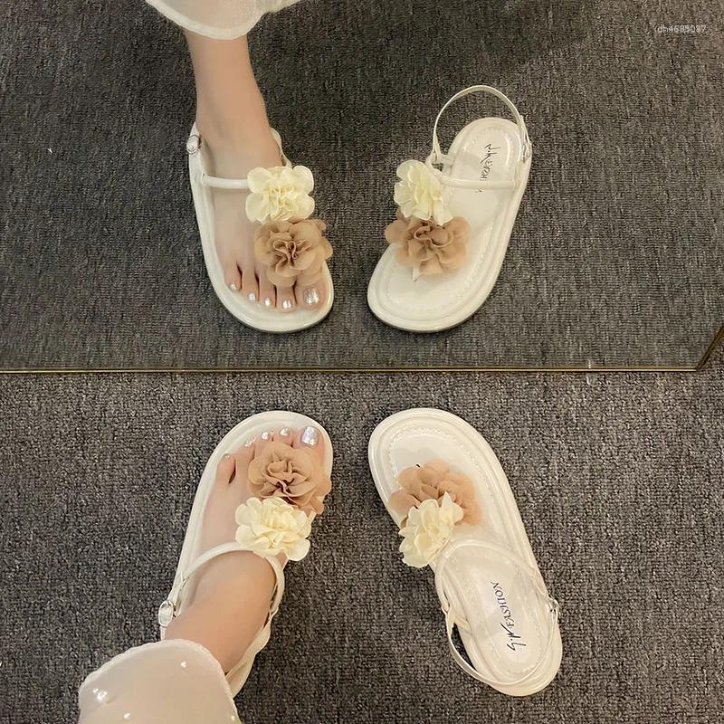 Sandals Flat Sandal Shoe 2025 Summer Women's Heels All-Match Without Girls Fashion Gladiator Clear Rome ral wer Scandals hurenlakeshoes hurenlake