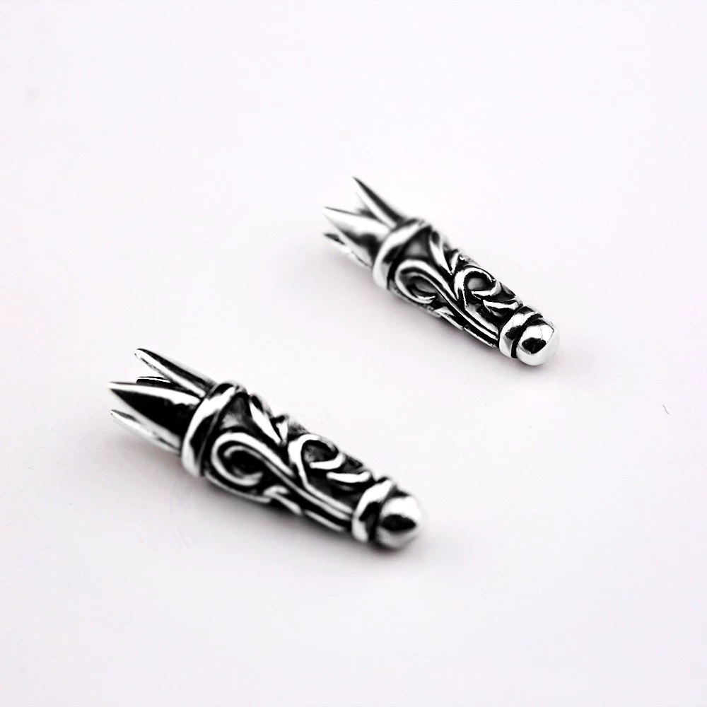 G03 S925 Sterling Silver Beads DIY Accessories Beads Personalized Fashion Punk Hip Hop Style Jewelry Beads Cross Flower Letter Shape new