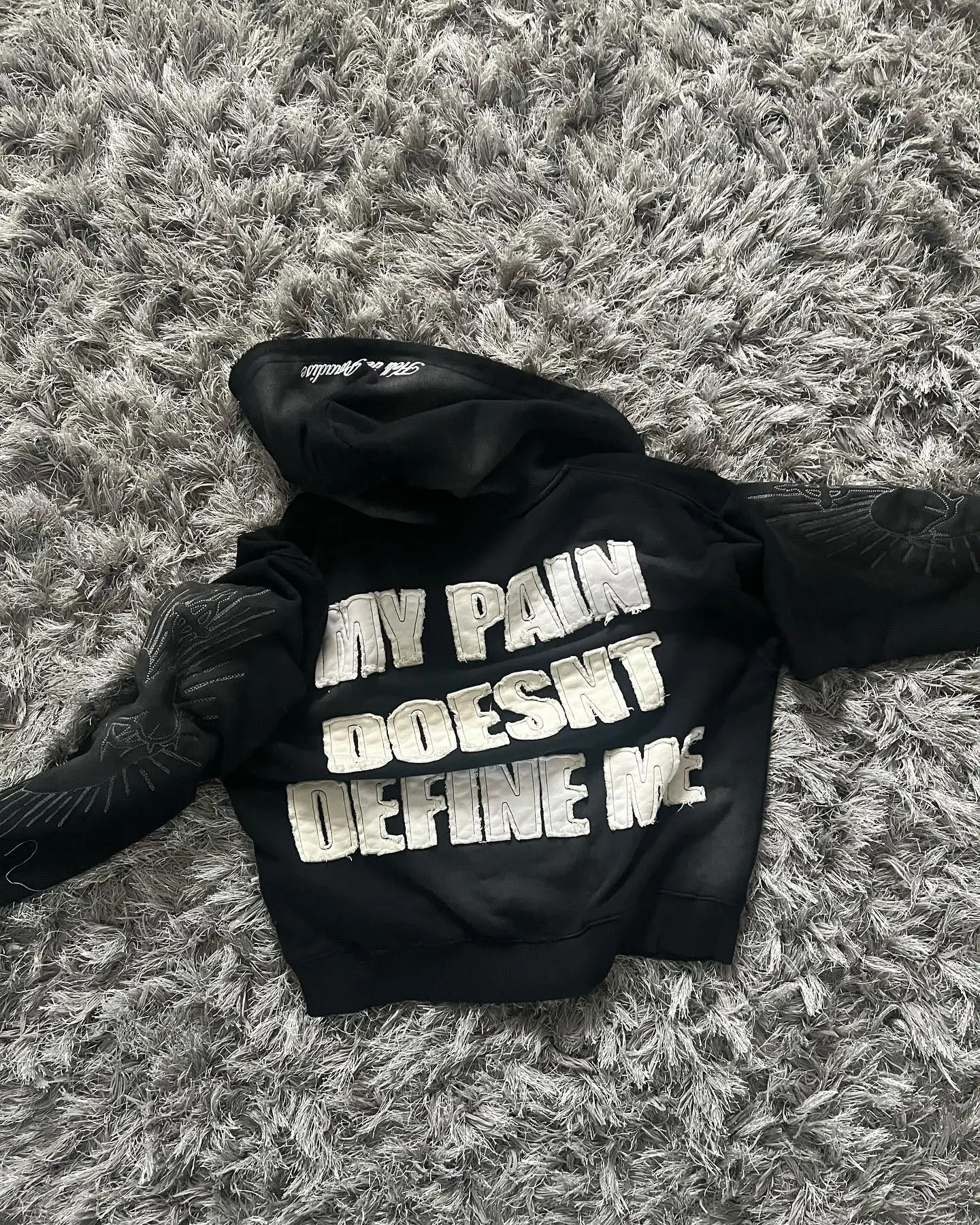 Hell in Paradise Street Retro Gothic Style Zip Up Hoodie Y2k bet Embroidery Patchwork Hoodies Loose Sweatshirt Men Clothing 250208