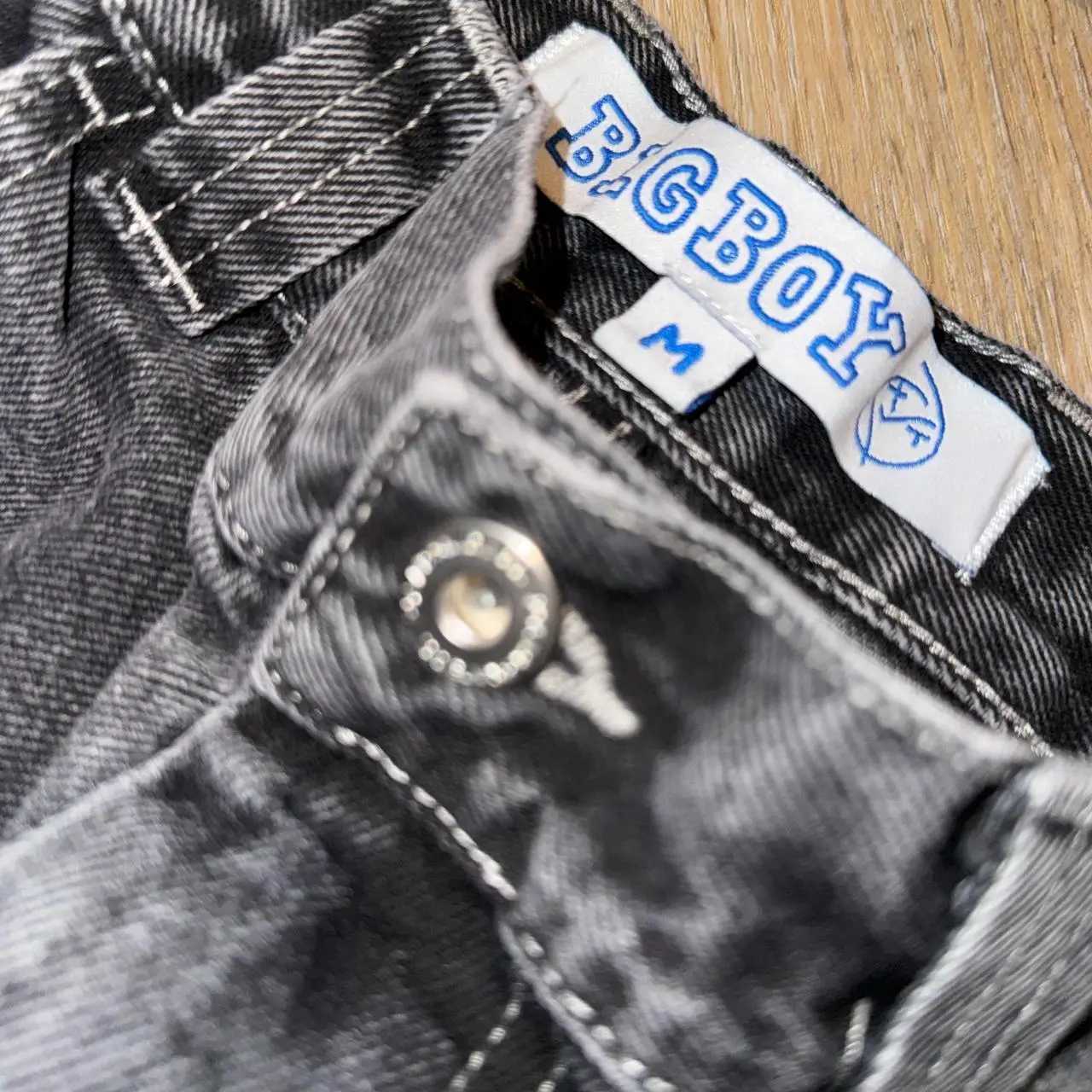 Polar Big Boy Jeans Embroidery Y2k Pants Vintage Casual Hip Hop Streetwear Baggy Jeans Mens Womens Skate Trouser Men ClothingT250208