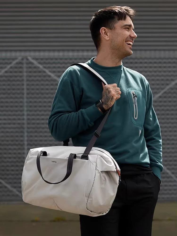Bellroy Australia Lite Duffel 30L Light Yoga Sports Travel Bag Large Capacity Lage Handbag Nylon Casual BagVoyage