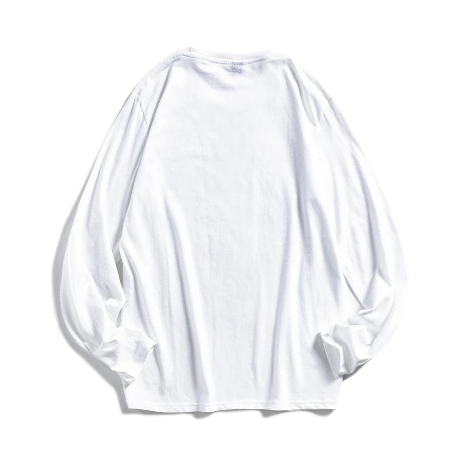 WAVLATII Womens Oneck Long Sleeve T shirts Lady White Cotton Tops Female Soft Casual Tees Black Tshirt 250208
