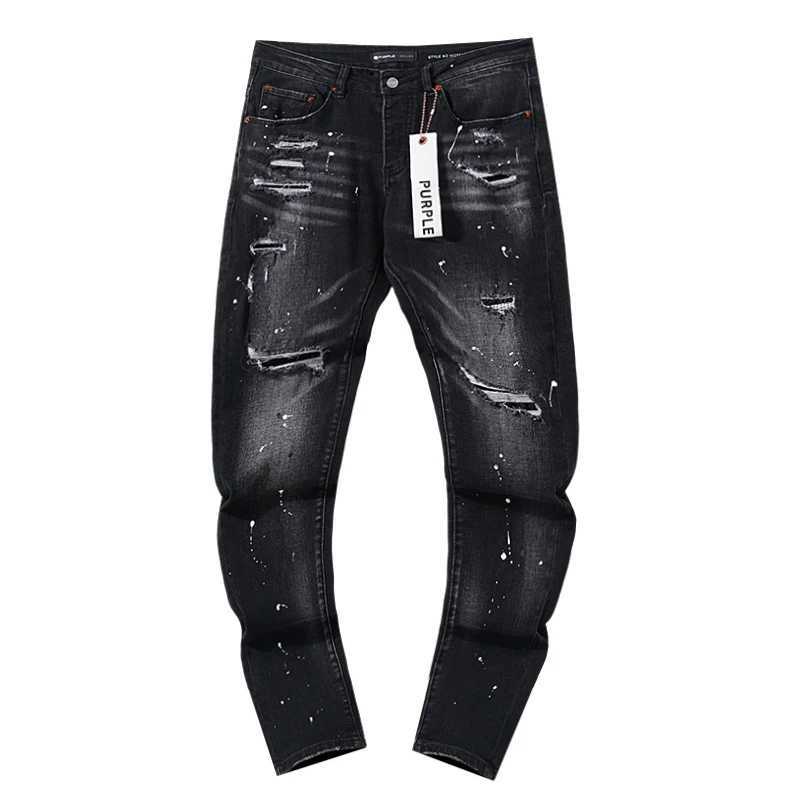 Washed 2025 Arrival Jeans Pants High Quality Trousers Men WomanVintage Black CasualT250208