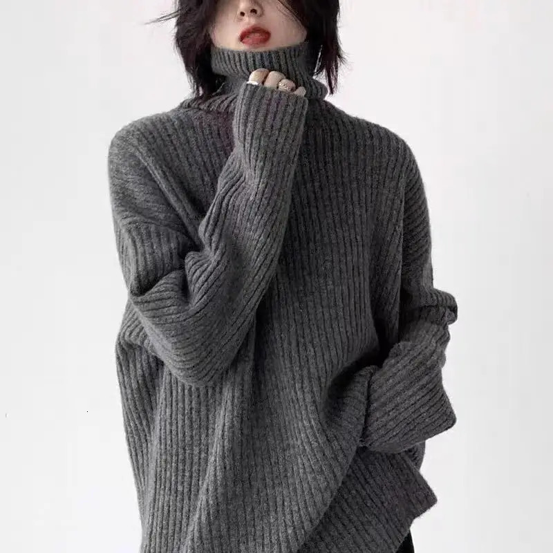 Turtleneck Womens Autunno Auttungint Auttungint Miglio Migliore Miglio Mittura …