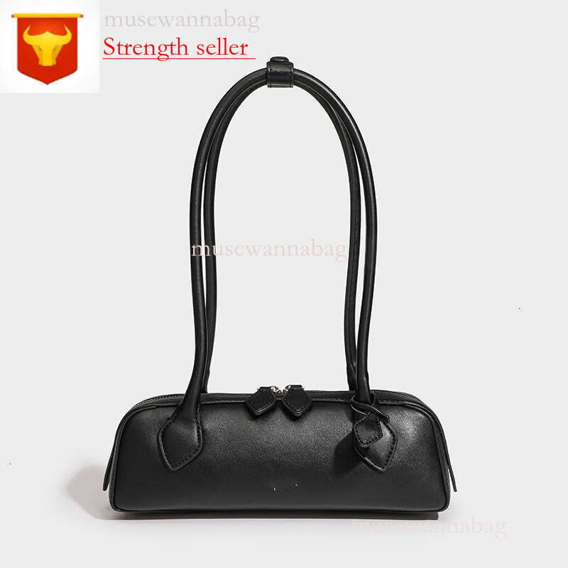 Top Quality Designer Bags Teckel Bags Leather Shoulder Bagbags Women Handbags Fashion Baguette Armpit Bag Long Profile Double Zipper Opening Closing 2