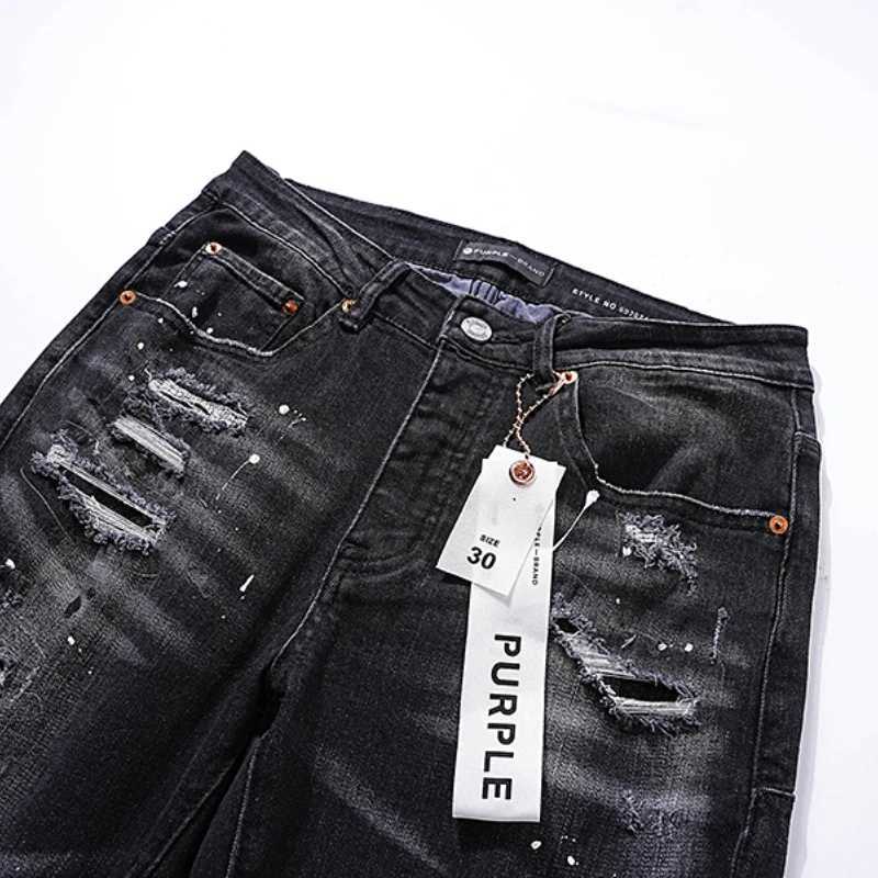 Washed 2025 Arrival Jeans Pants High Quality Trousers Men WomanVintage Black CasualT250208